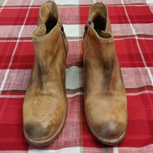 Bed Stu REPOSH | Distressed Leather Booties